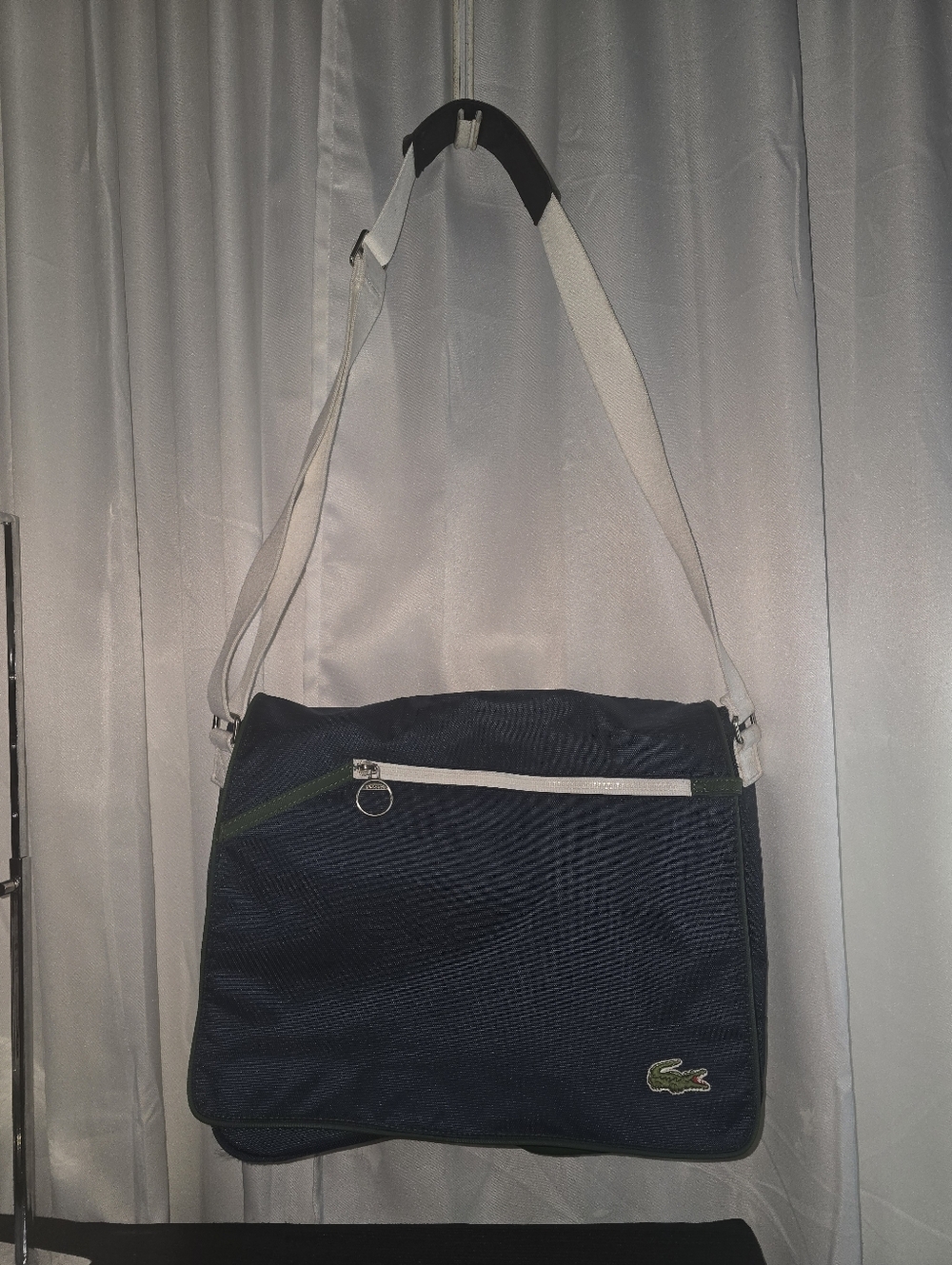 LACOSTE Unisex Crossbody Messenger Bag  Style